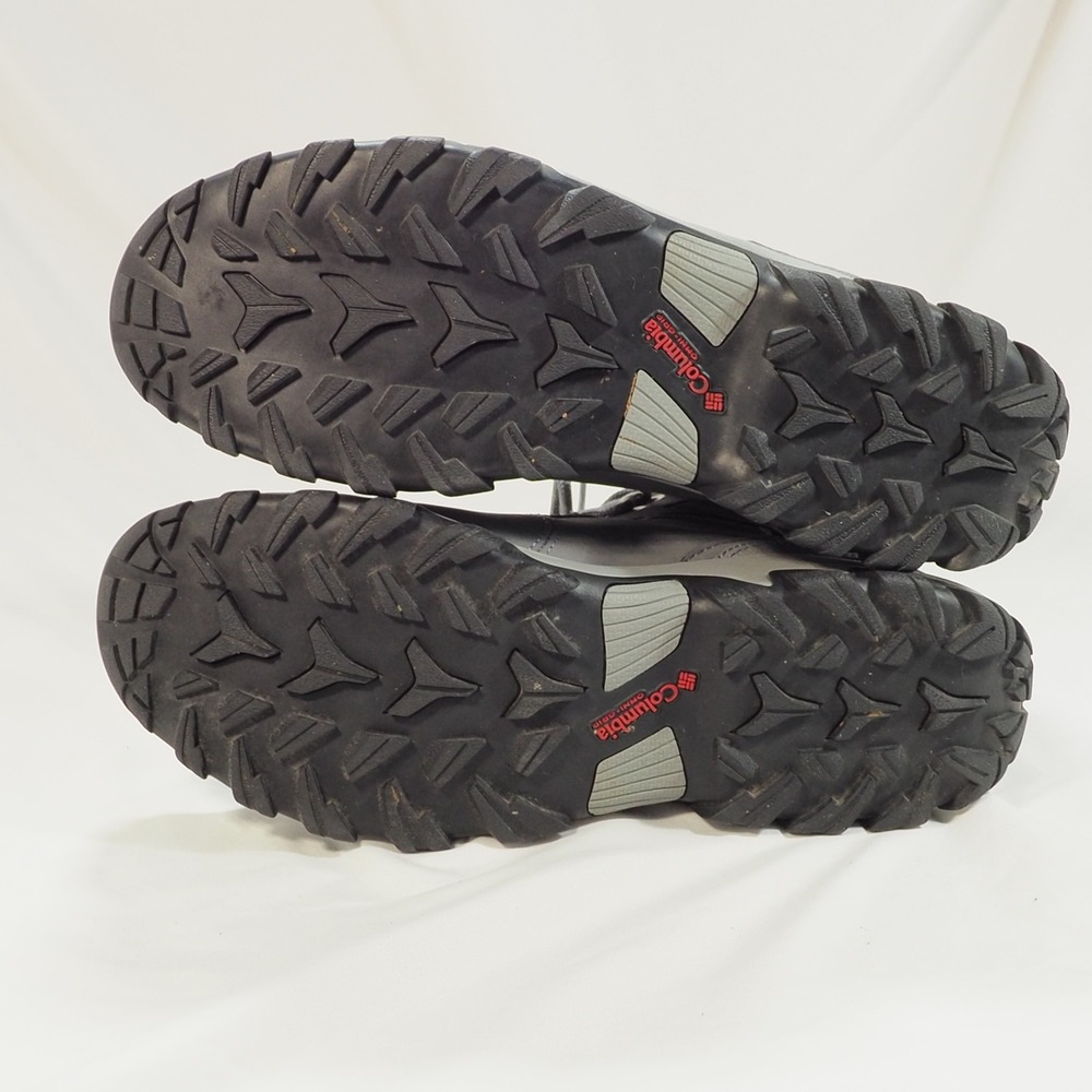 Columbia Boots Mens 13 Grey Newton Ridge Hiking Trail Trekking Omnigrip Lug Sole - Picture 9 of 10